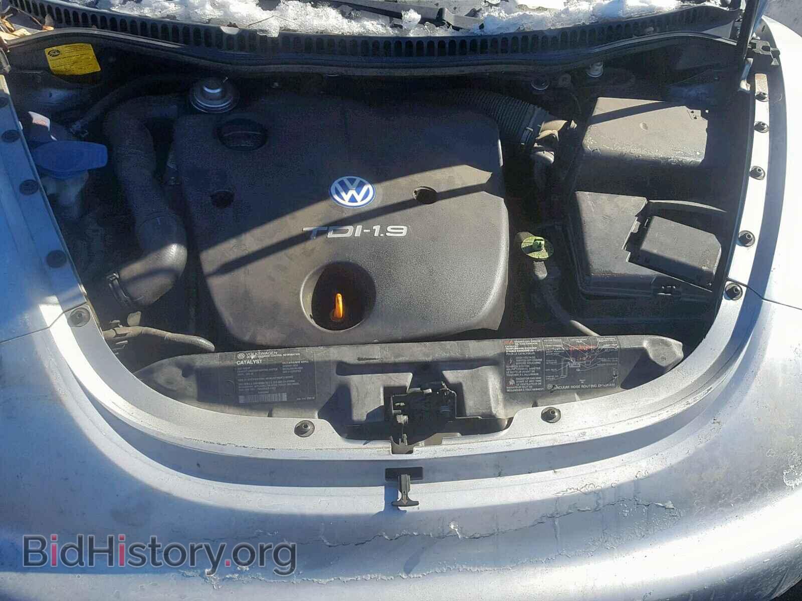 2002 VOLKSWAGEN BEETLE - VIN: 3VWCP21C62M460855 - Фото 7