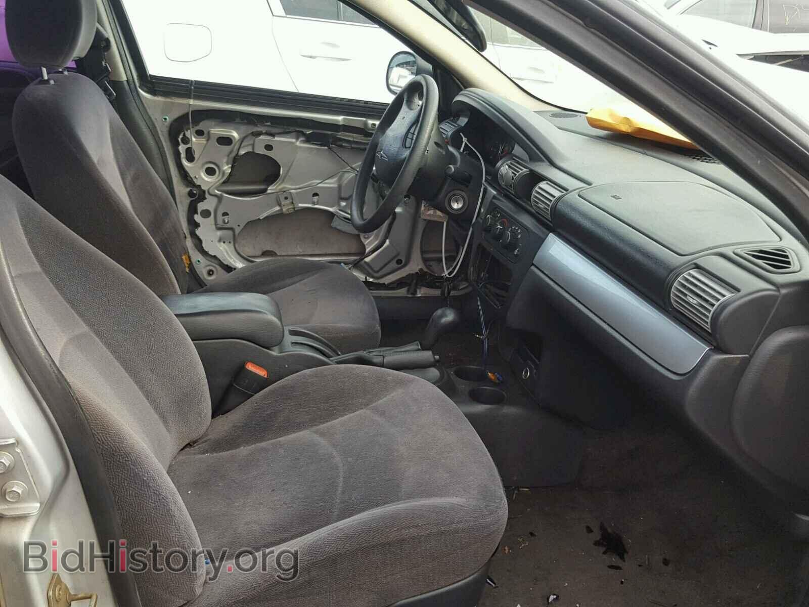 2001 CHRYSLER SEBRING - VIN: 1C3EL46X61N659928 - Фото 5