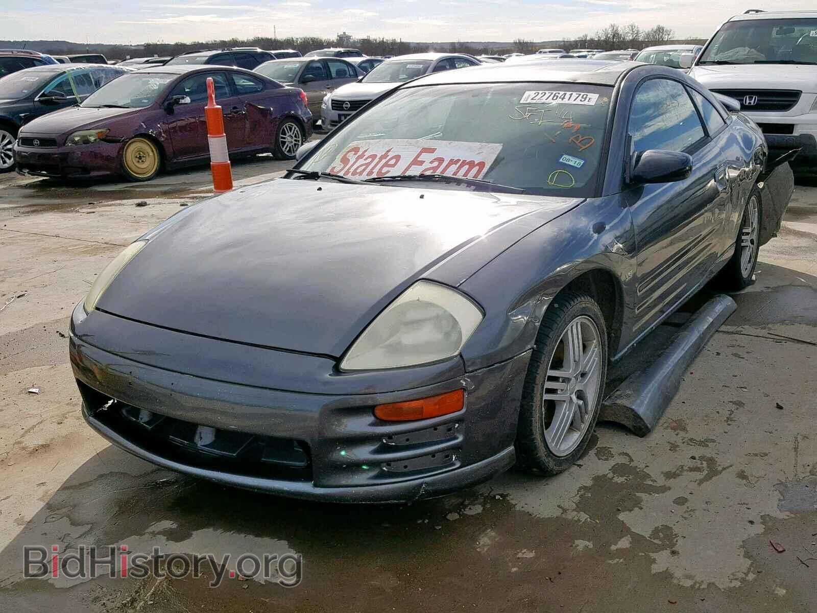 2003 MITSUBISHI ECLIPSE - VIN: 4A3AC84H93E156746 - Фото 2