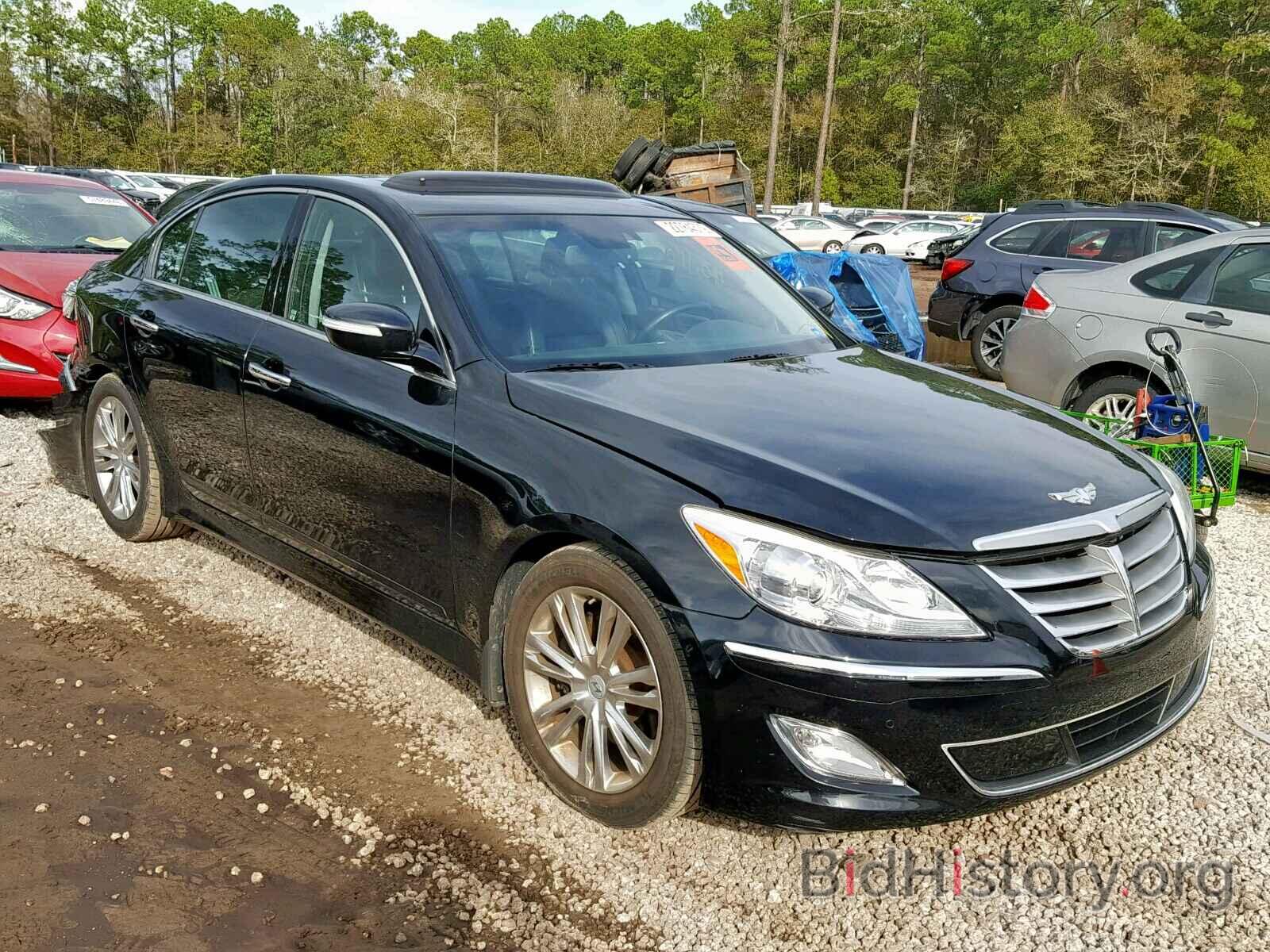 Photo KMHGC4DD0DU249225 - HYUNDAI GENESIS 2013