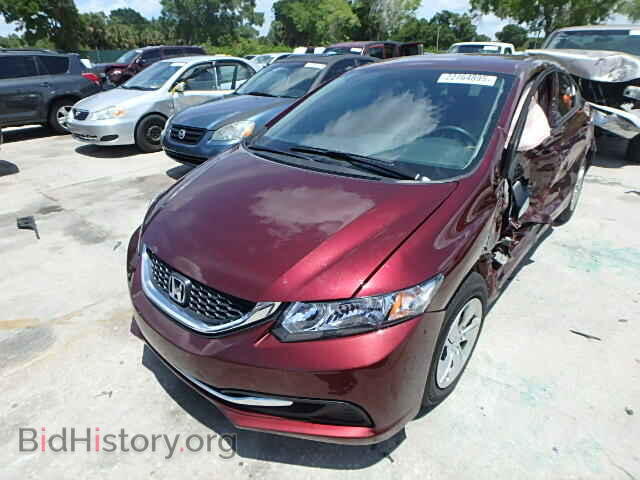 2014 HONDA CIVIC - VIN: 19XFB2F55EE013375 - Фото 2