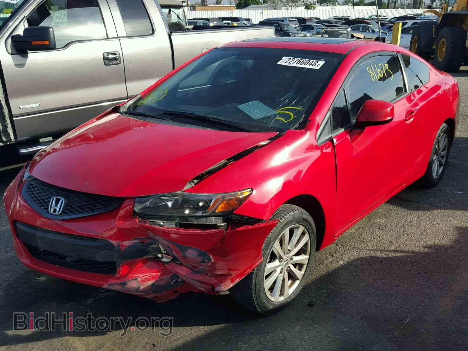 2012 HONDA CIVIC - VIN: 2HGFG3B03CH525916 - Фото 2