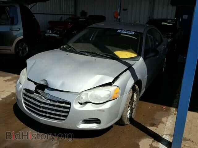 2004 CHRYSLER SEBRING - VIN: 1C3EL46J74N366068 - Фото 2
