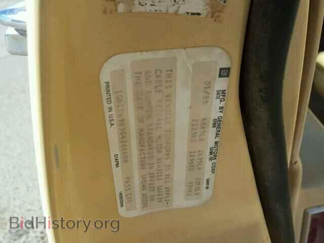1986 CADILLAC DEVILLE - VIN: 1G6CD6983G4268608 - Photo 10