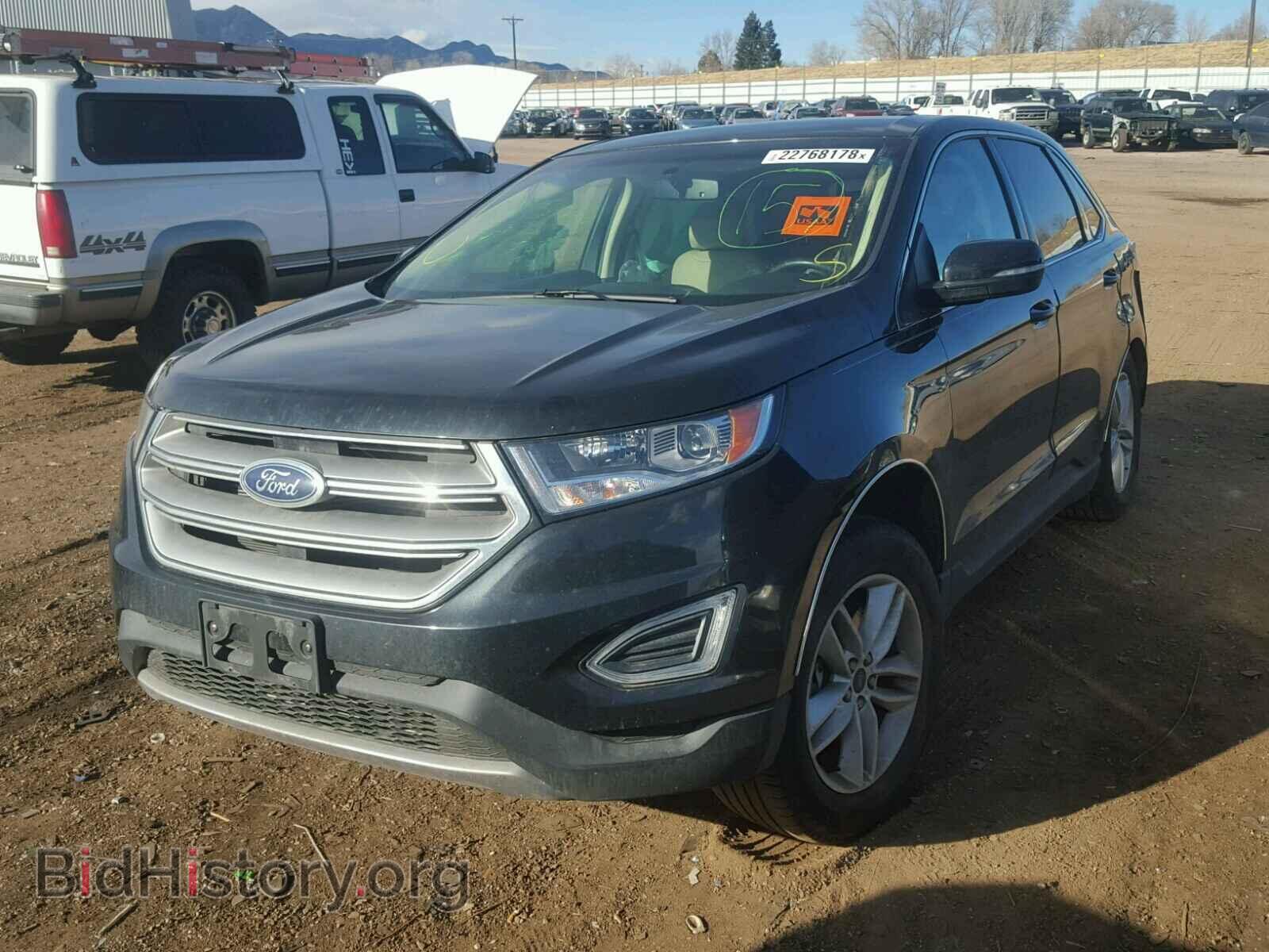 2015 FORD EDGE - VIN: 2FMTK4J8XFBB07661 - Фото 2