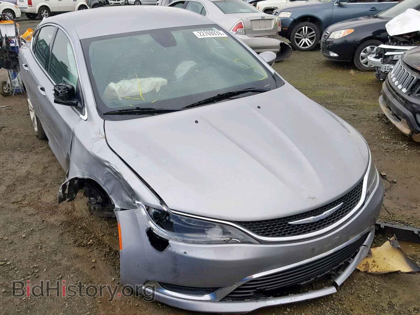 Фотография 1C3CCCAB3GN126487 - CHRYSLER 200 2016