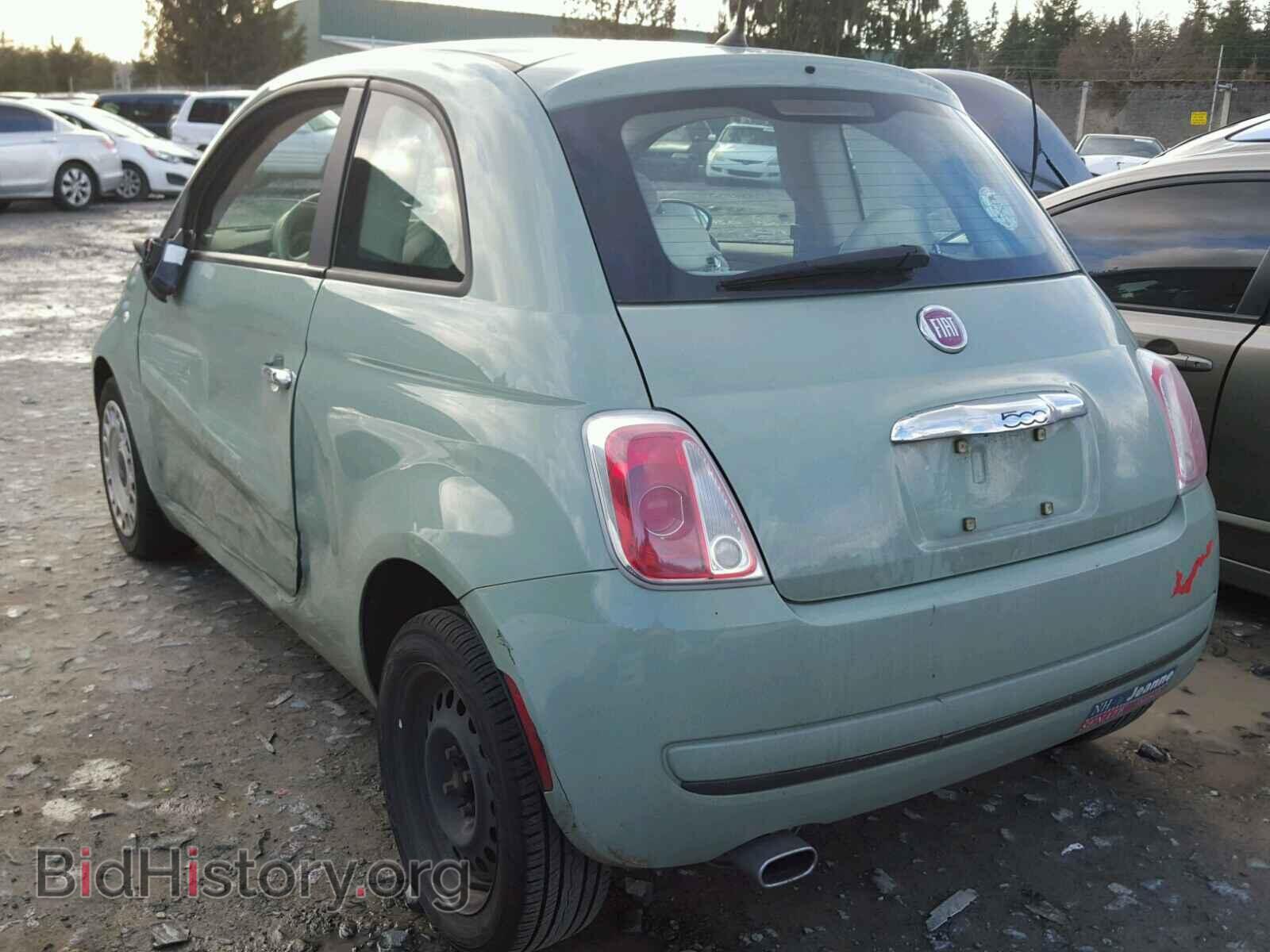 2012 FIAT 500 - VIN: 3C3CFFAR4CT128751 - Фото 3