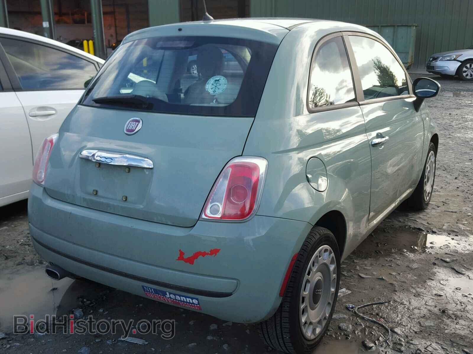 2012 FIAT 500 - VIN: 3C3CFFAR4CT128751 - Фото 4