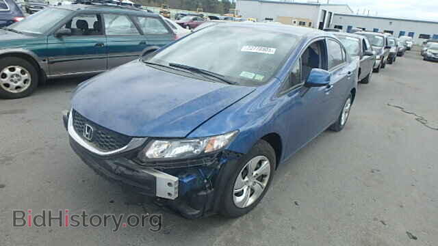 2013 HONDA CIVIC - VIN: 19XFB2F55DE232738 - Фото 2