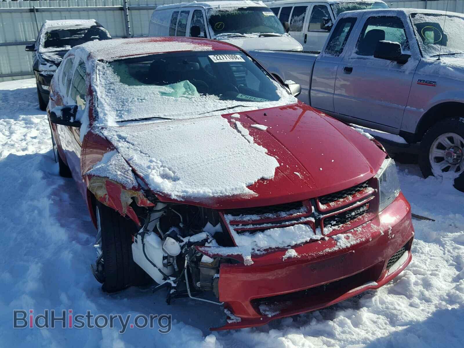 Фотография 1C3CDZAG0DN768978 - DODGE AVENGER 2013