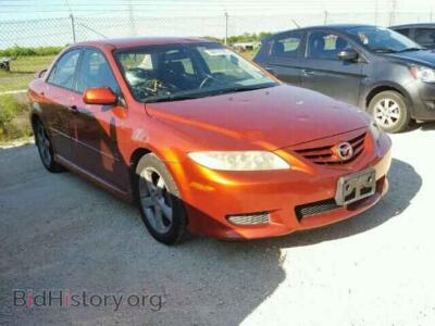 2005 Mazda 6 MAZDA6S, оранжевый — VIN 1YVHP80D955M03494, Copart
