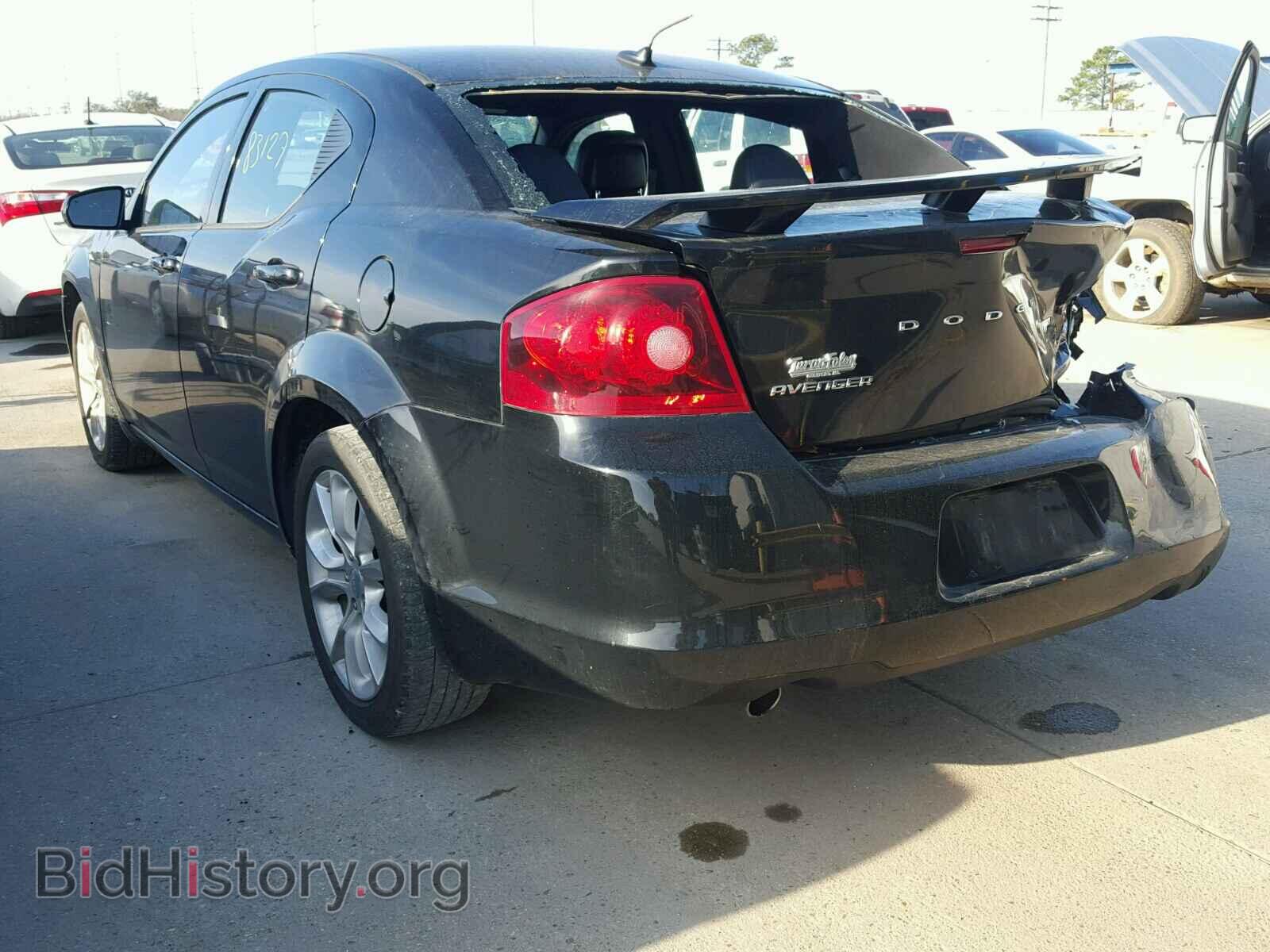 2012 DODGE AVENGER - VIN: 1C3CDZBG9CN198203 - Фото 3