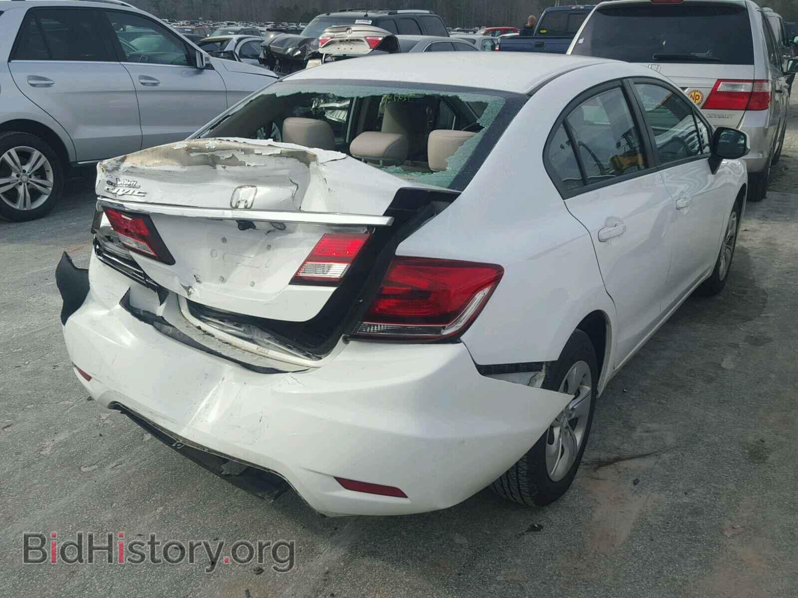 2013 HONDA CIVIC - VIN: 19XFB2F50DE040840 - Фото 4