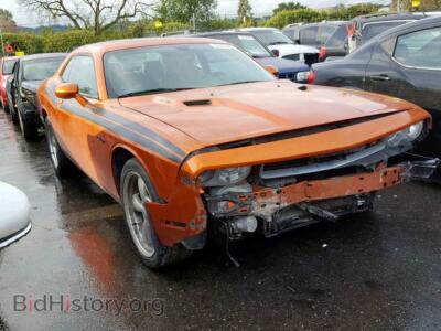 2011 Dodge CHALLENGER, оранжевый — VIN 2B3CJ5DT5BH574217, Copart