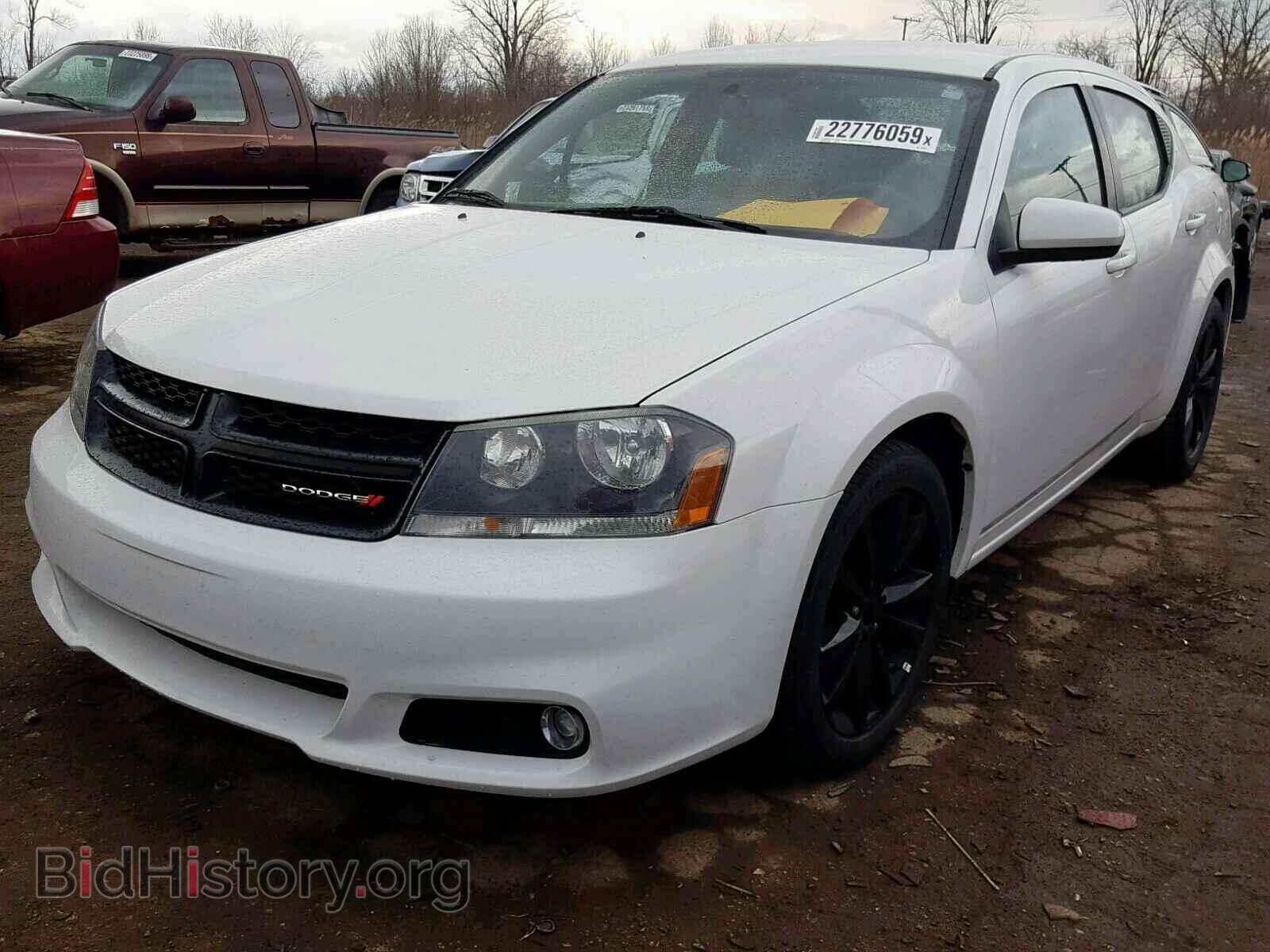 2013 DODGE AVENGER - VIN: 1C3CDZCGXDN620589 - Фото 2