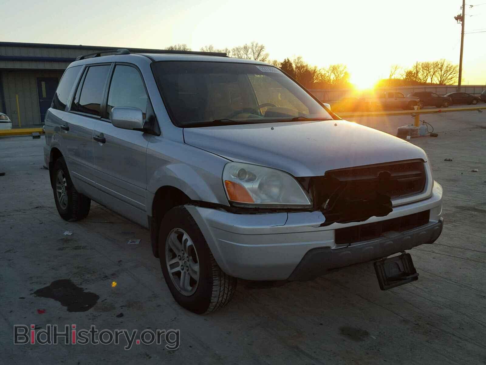 Photo 5FNYF18615B053203 - HONDA PILOT 2005