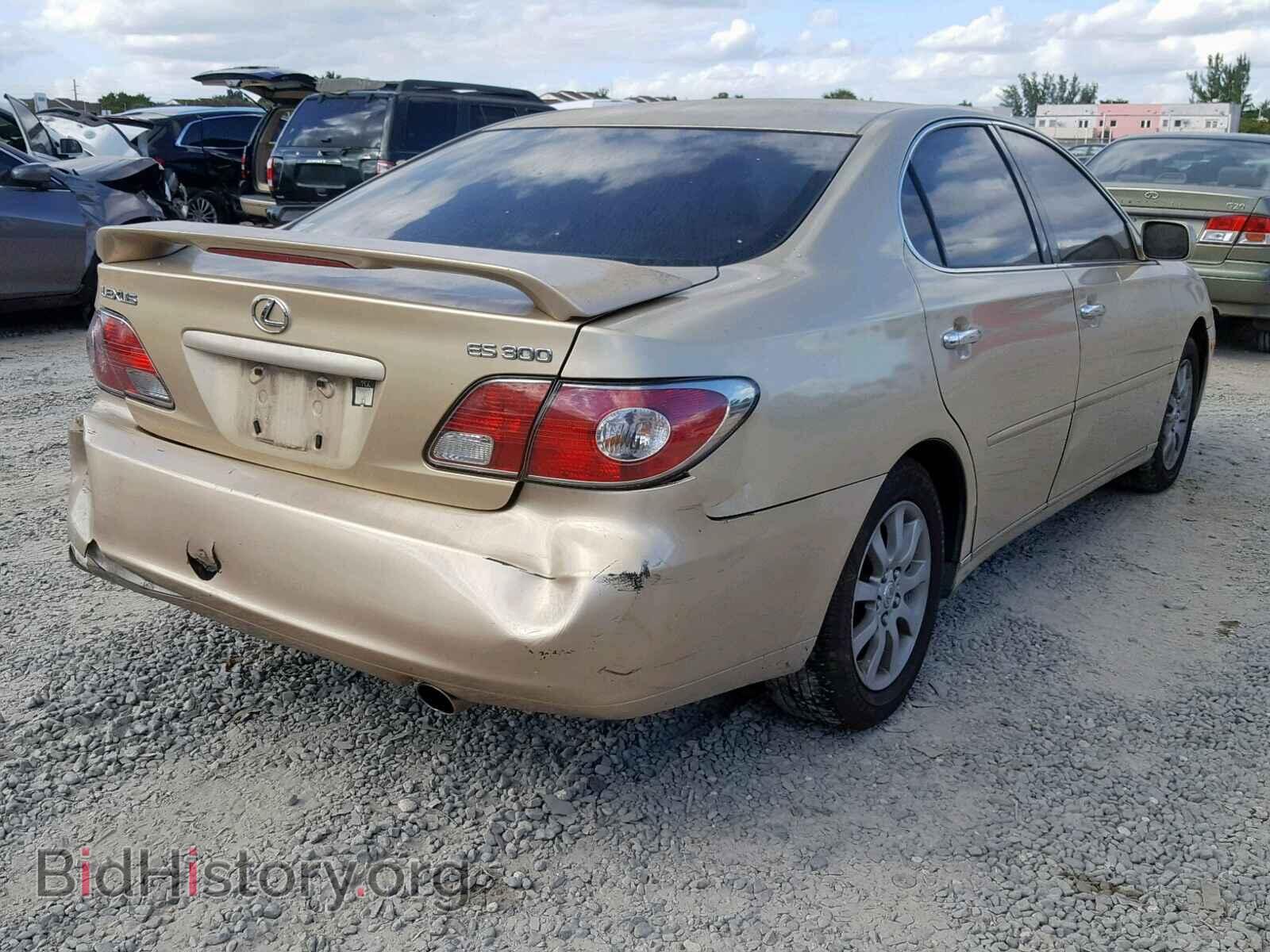 2002 LEXUS ES300 - VIN: JTHBF30G720050661 - Фото 4