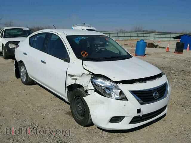 2014 Nissan VERSA Versa S/S (VIN 3N1CN7AP7EL864544) — photo 1 of 10, Copart, damage: all over