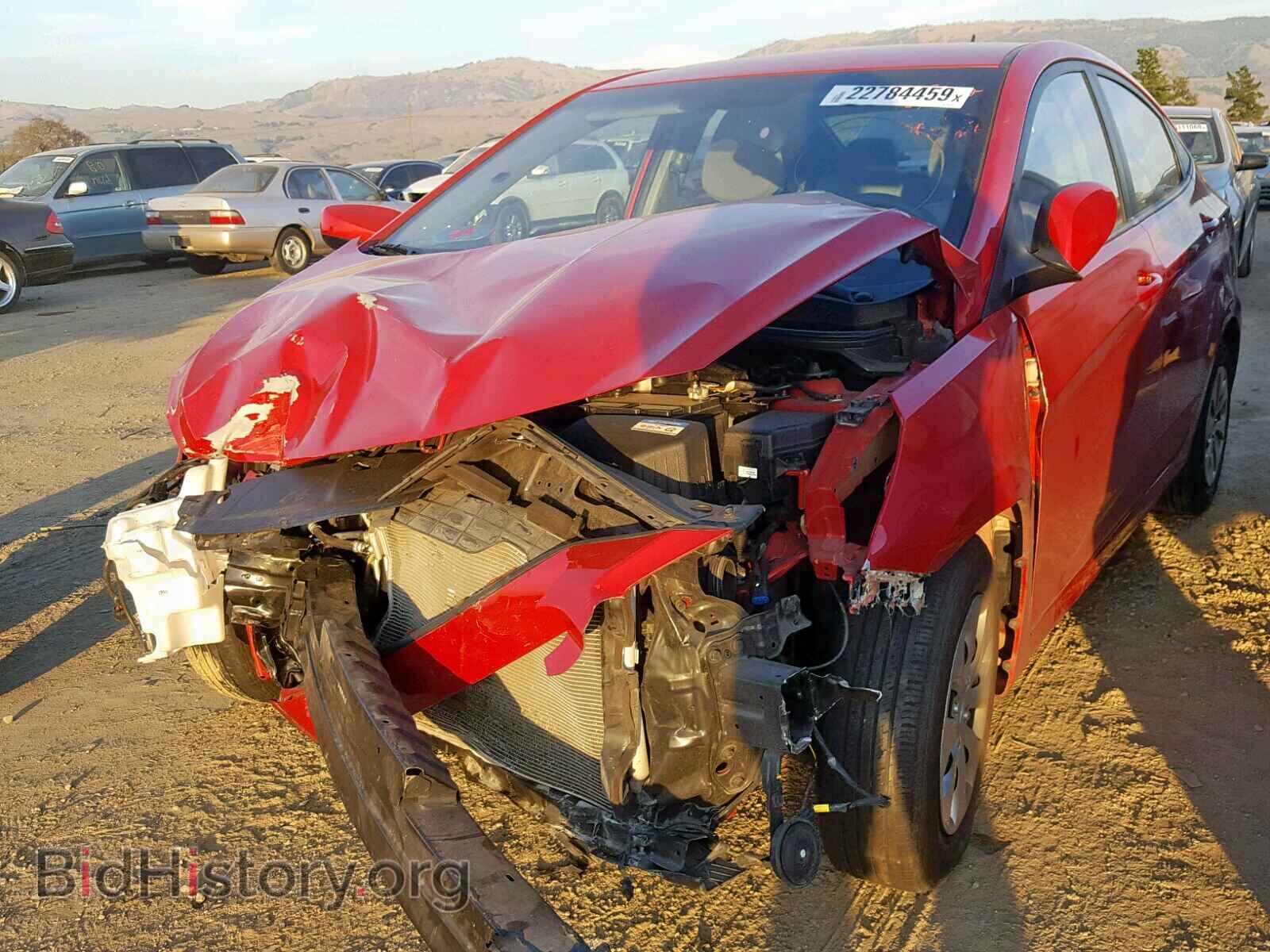2016 HYUNDAI ACCENT - VIN: KMHCT4AE7GU096200 - Фото 2