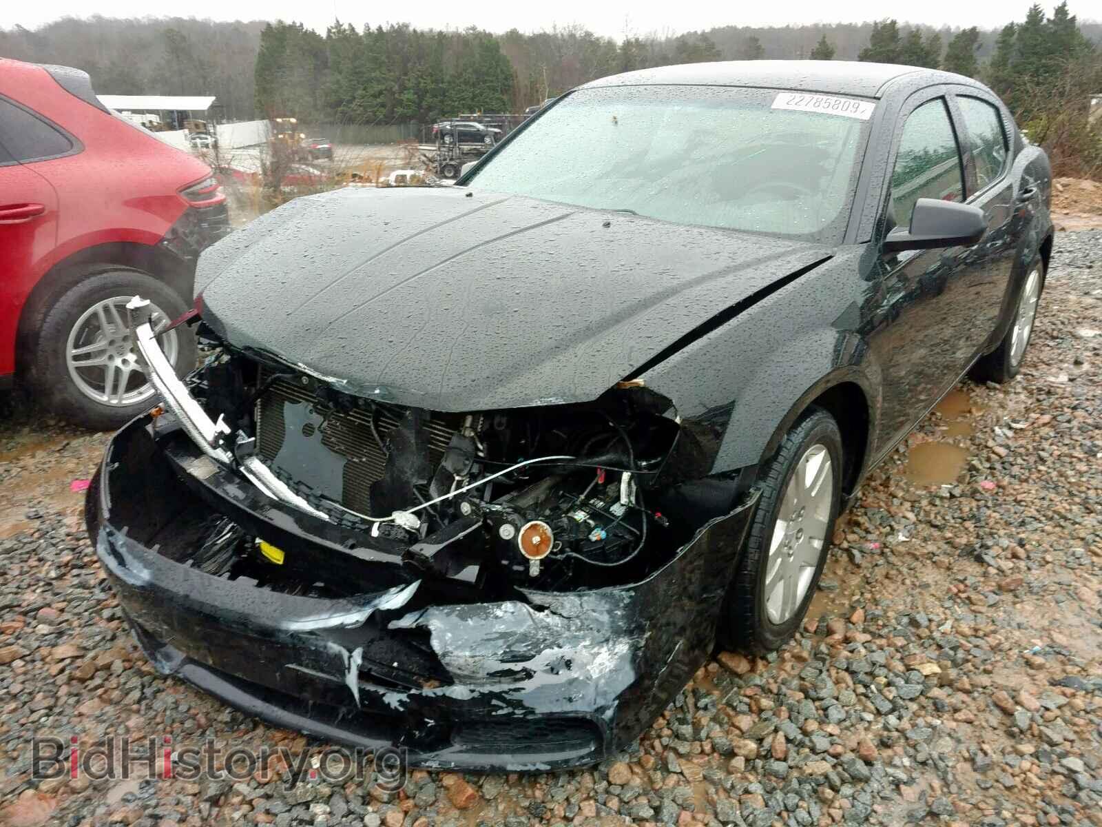 2014 DODGE AVENGER - VIN: 1C3CDZAB2EN168968 - Фото 2