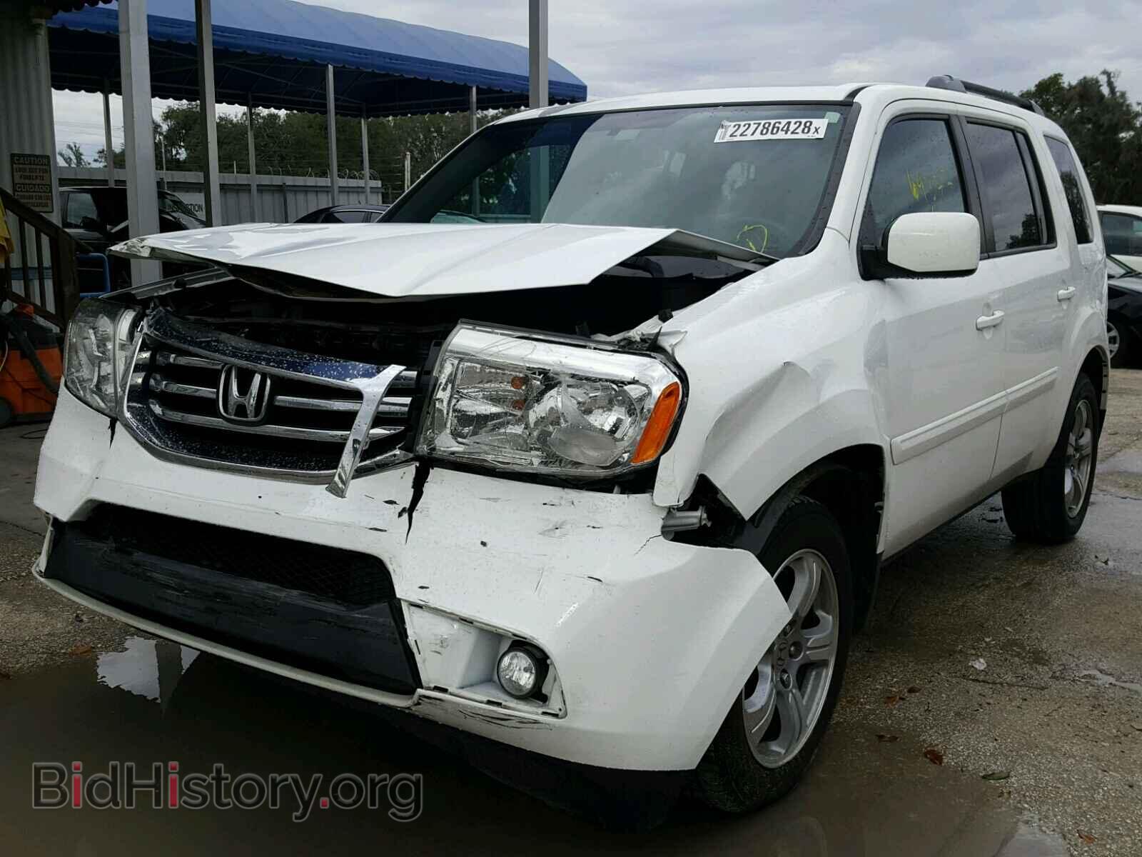 2014 HONDA PILOT - VIN: 5FNYF3H53EB006208 - Фото 2