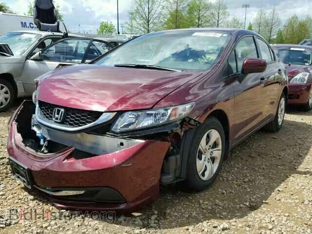 2014 HONDA CIVIC - VIN: 2HGFB2F55EH541925 - Фото 2