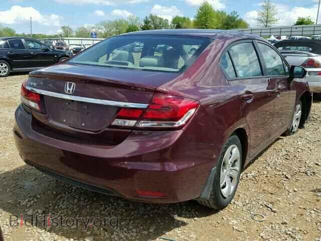 2014 HONDA CIVIC - VIN: 2HGFB2F55EH541925 - Фото 4