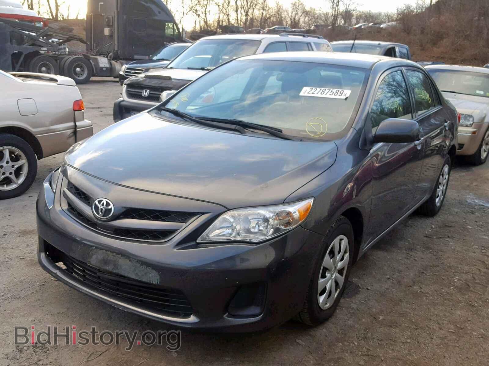 2012 TOYOTA COROLLA BA - VIN: 2T1BU4EE5CC868661 - Фото 2