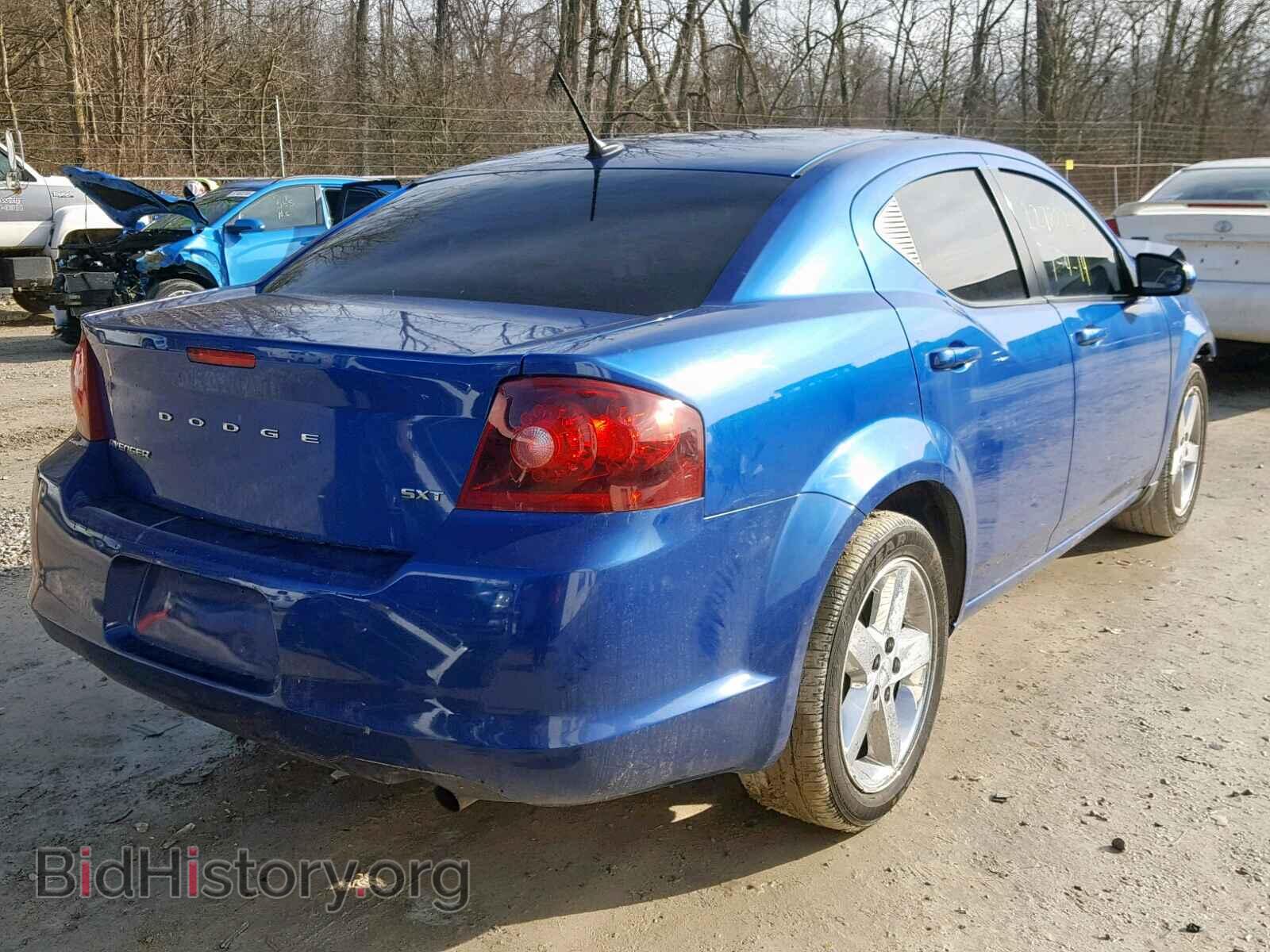 2012 DODGE AVENGER - VIN: 1C3CDZCB4CN281119 - Фото 4
