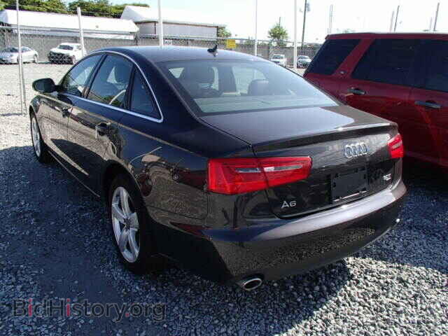 2012 AUDI A6 - VIN: WAUGGAFC9CN150579 - Фото 3