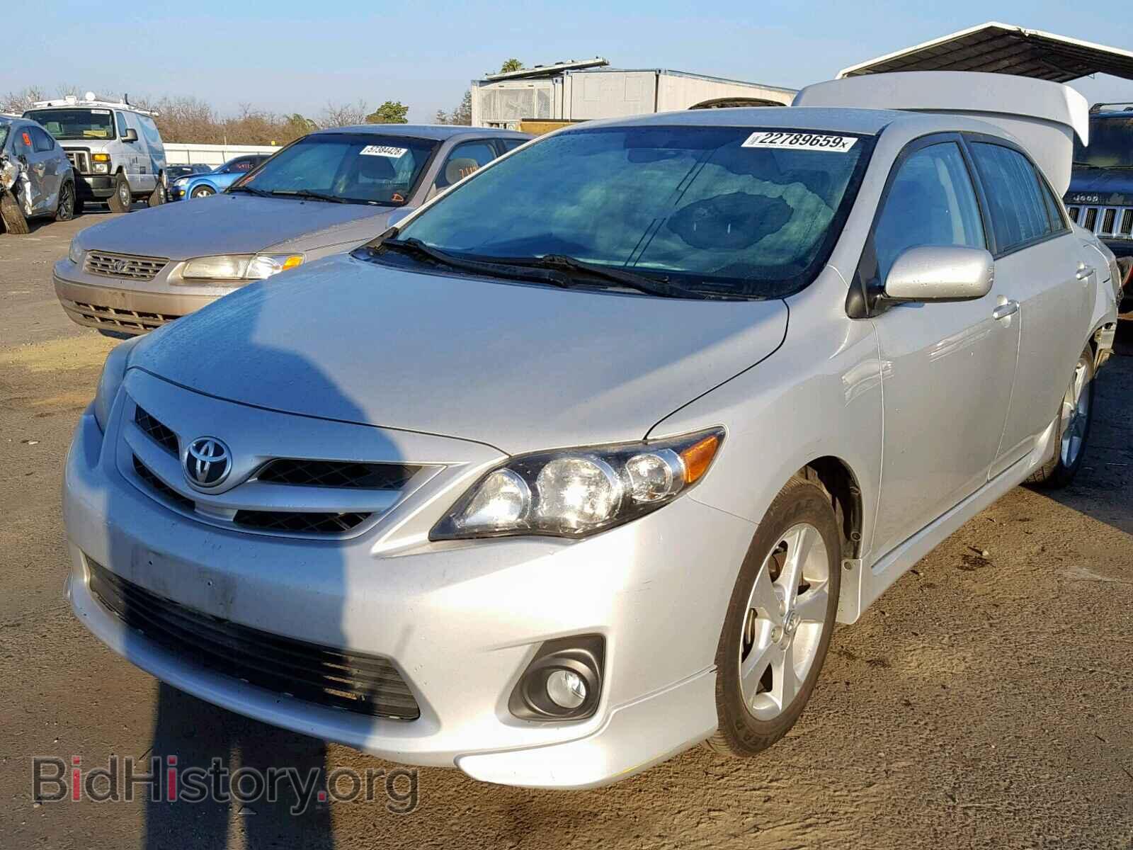 2013 TOYOTA COROLLA BA - VIN: 2T1BU4EEXDC965615 - Фото 2