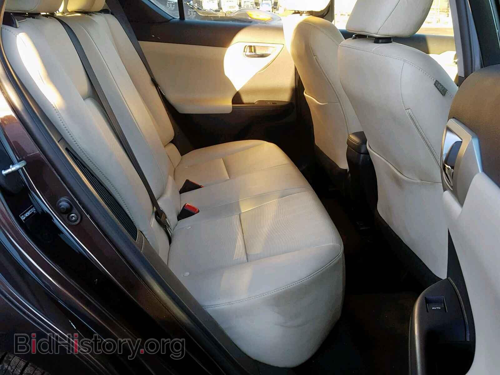 2012 LEXUS CT 200 - VIN: JTHKD5BH2C2102162 - Фото 6
