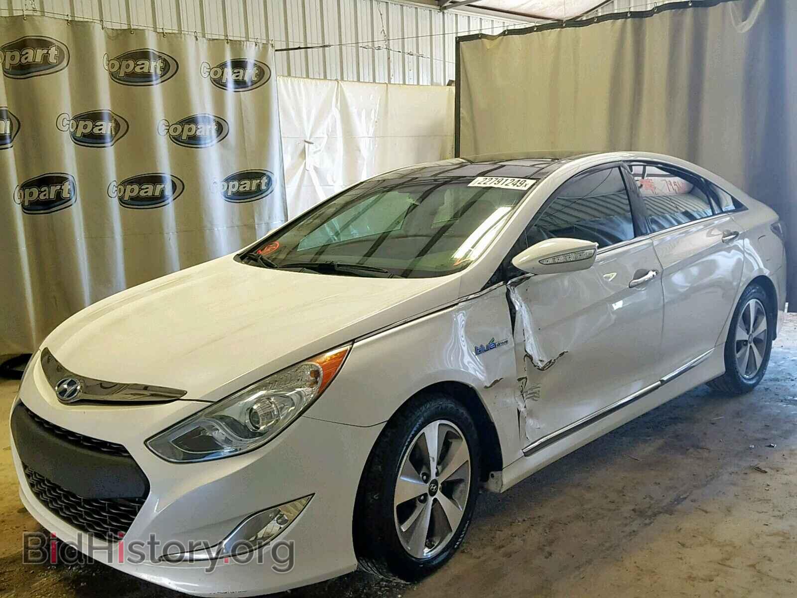2012 HYUNDAI SONATA - VIN: KMHEC4A46CA044245 - Фото 2