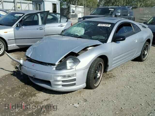 2001 MITSUBISHI ECLIPSE - VIN: 4A3AC44G11E191150 - Photo 2