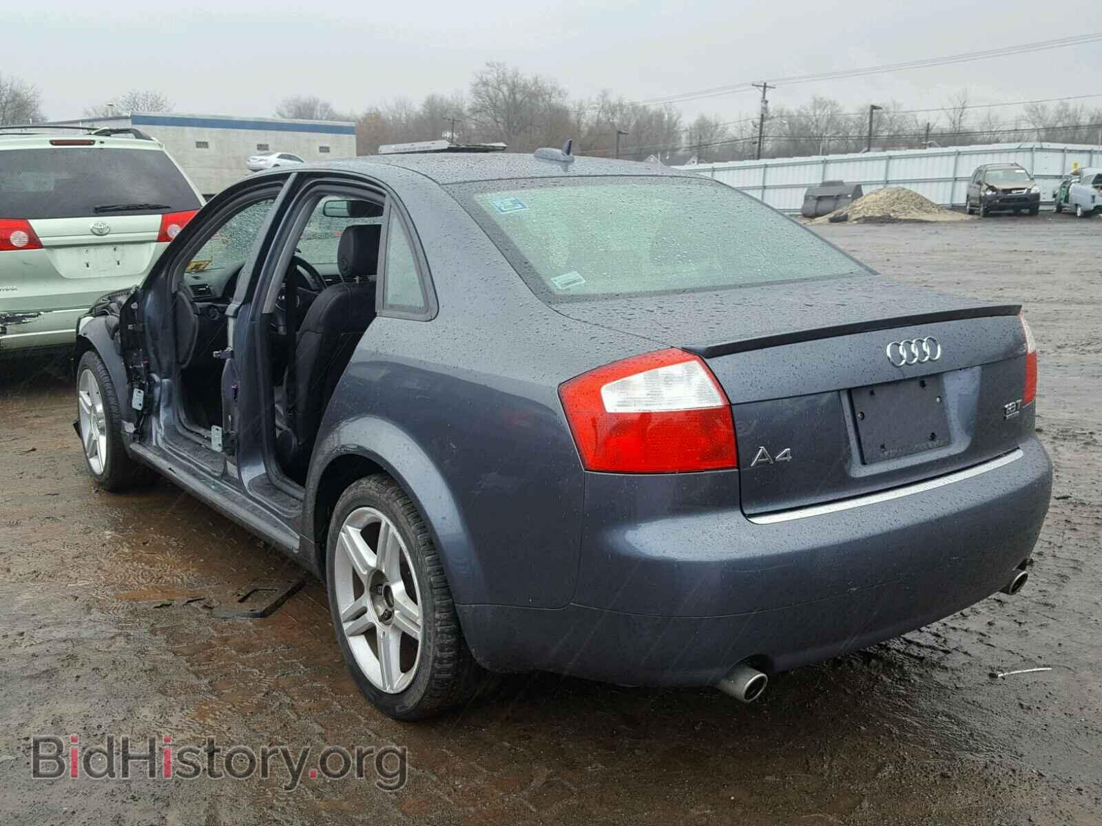 2005 AUDI A4 - VIN: WAULC68E45A098522 - Фото 3