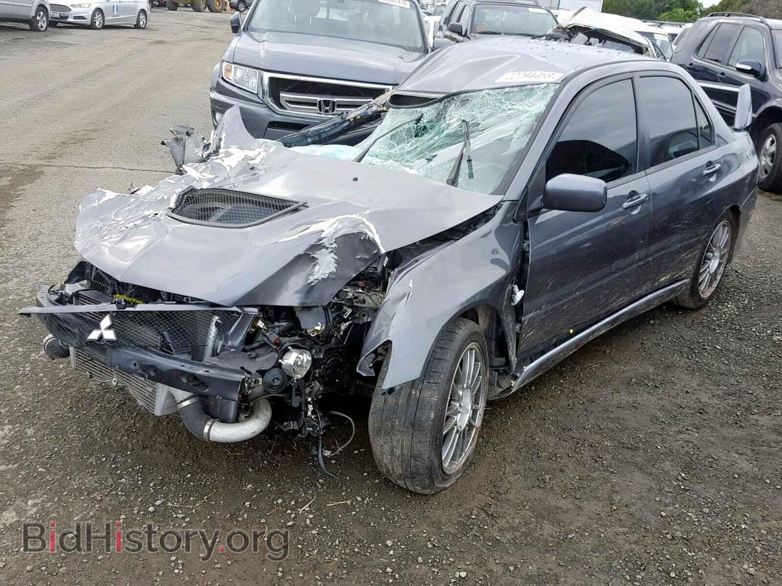 2006 MITSUBISHI EVO - VIN: JA3AH86C86U033504 - Фото 2