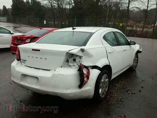 2012 DODGE AVENGER - VIN: 1C3CDZAB6CN286244 - Фото 4