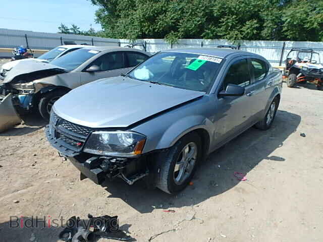 2014 DODGE AVENGER - VIN: 1C3CDZAB2EN160143 - Фото 2