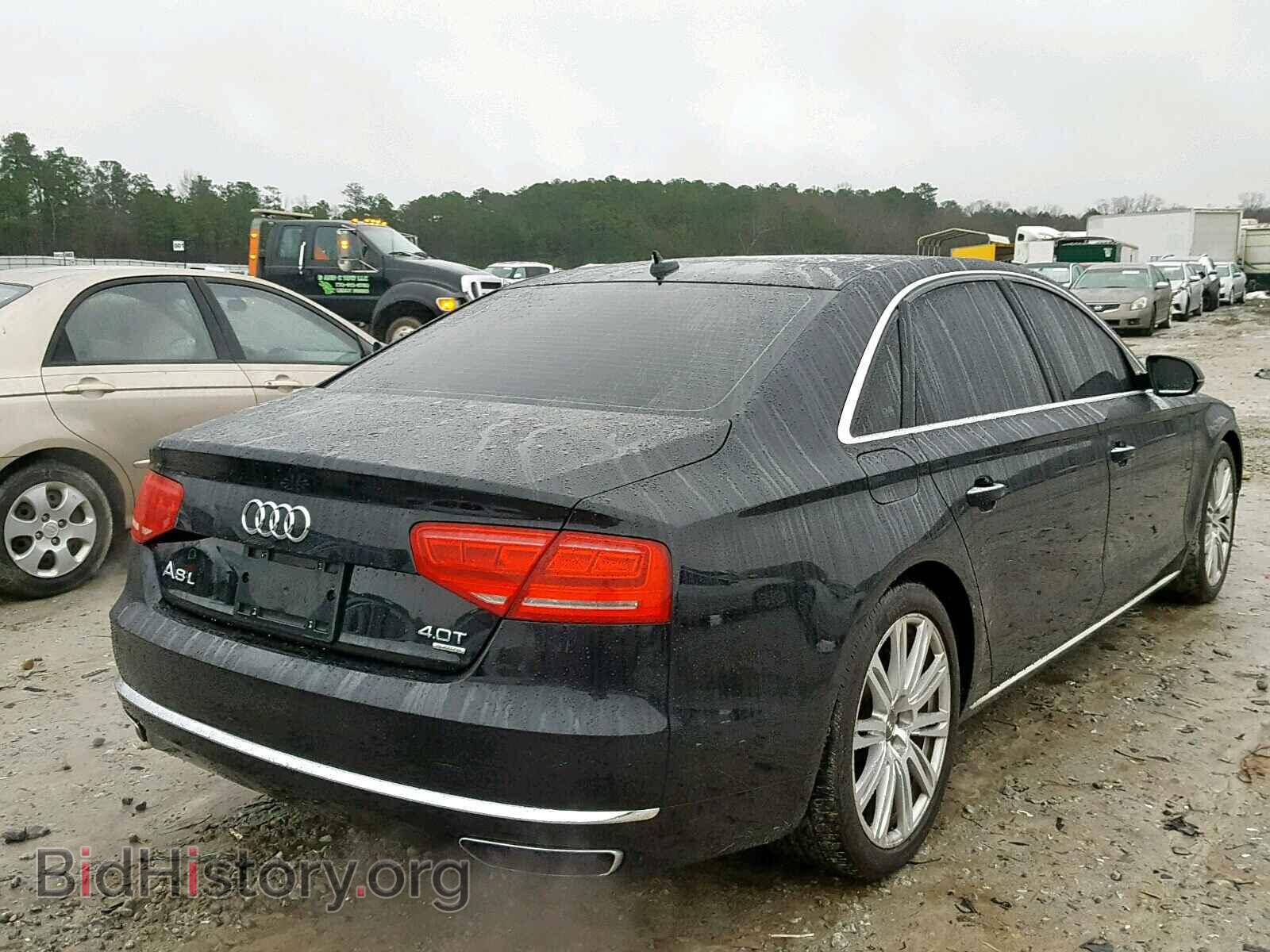 2014 AUDI A8 - VIN: WAUR2AFD4EN003864 - Фото 4
