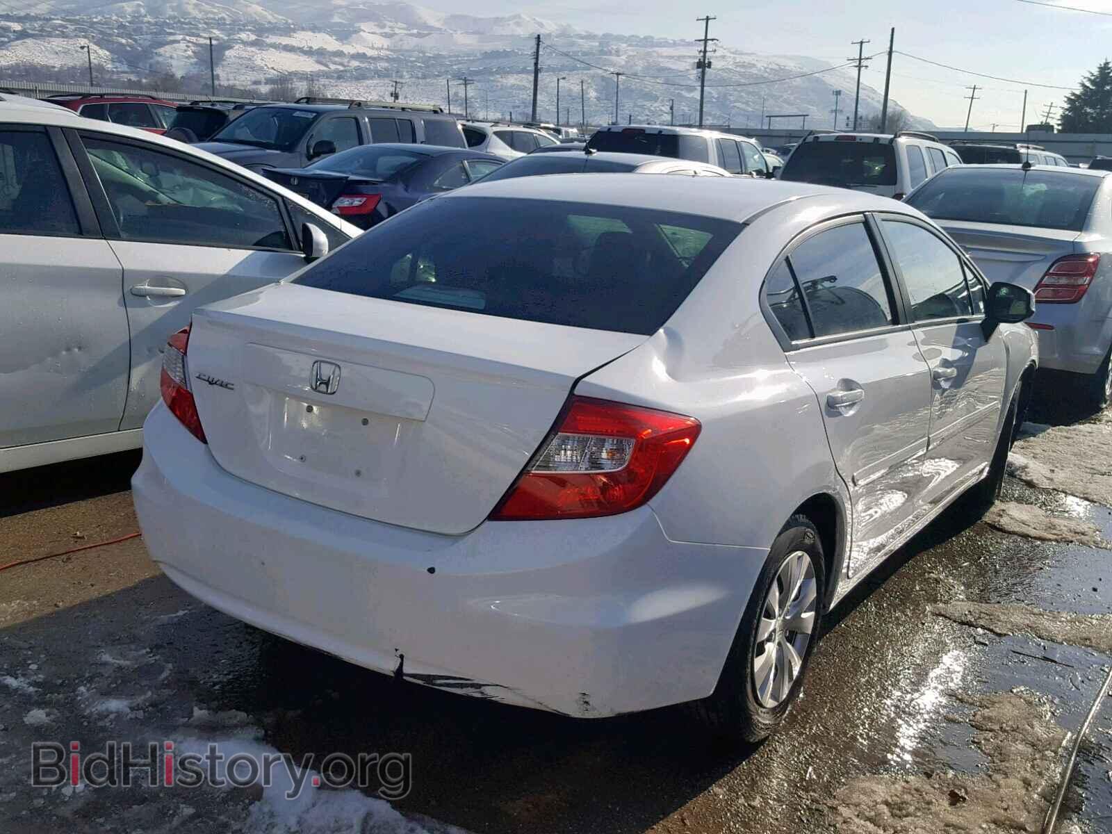 2012 HONDA CIVIC LX - VIN: 2HGFB2F56CH586983 - Фото 4