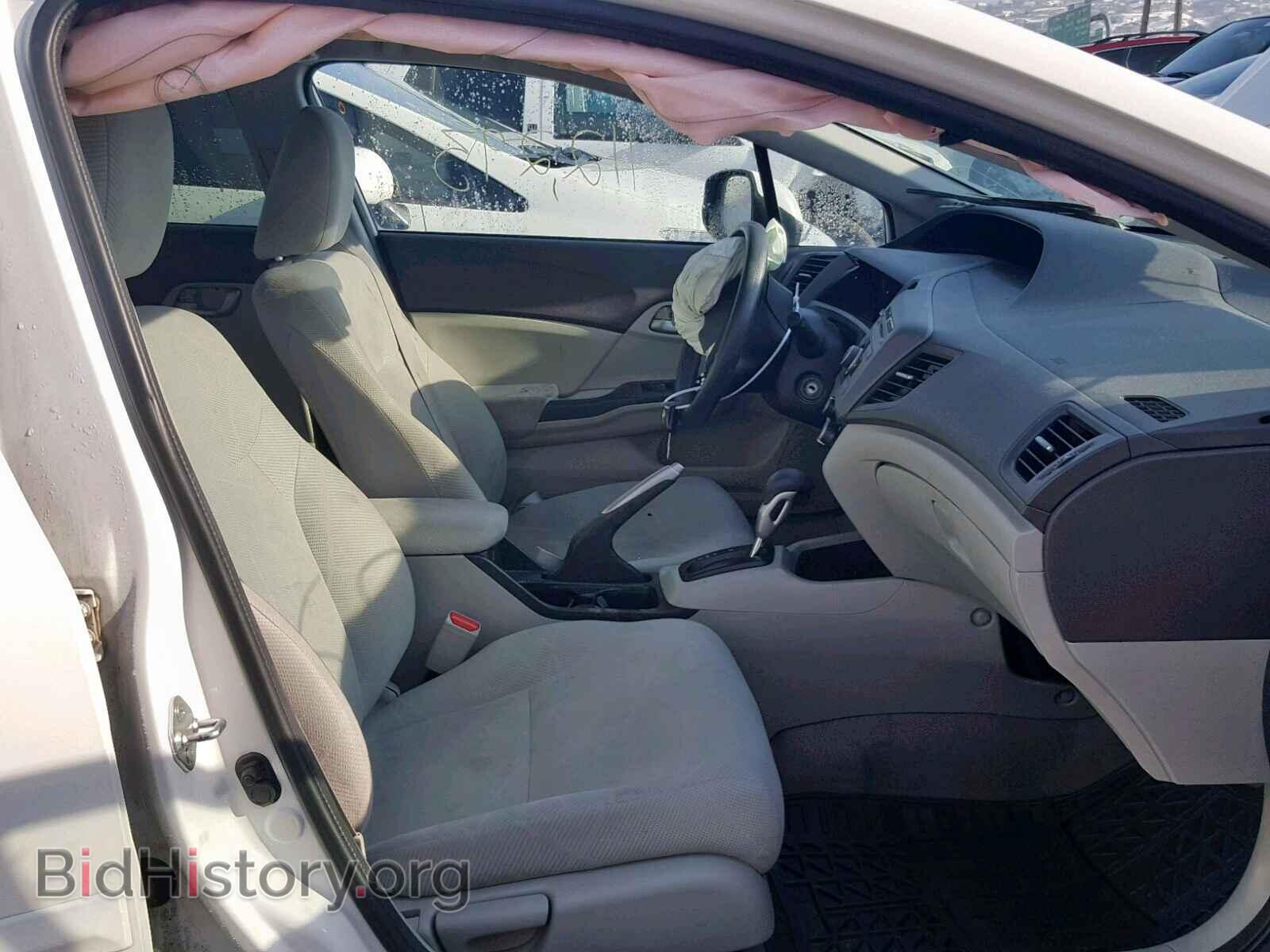 2012 HONDA CIVIC LX - VIN: 2HGFB2F56CH586983 - Фото 5
