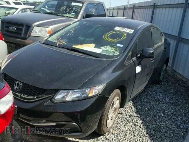 2013 HONDA CIVIC - VIN: 2HGFB2F50DH553205 - Фото 2