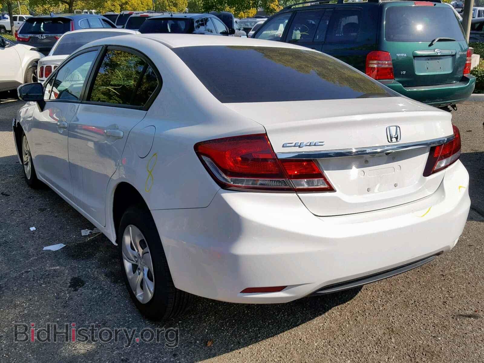 2014 HONDA CIVIC LX - VIN: 19XFB2F5XEE202202 - Фото 3
