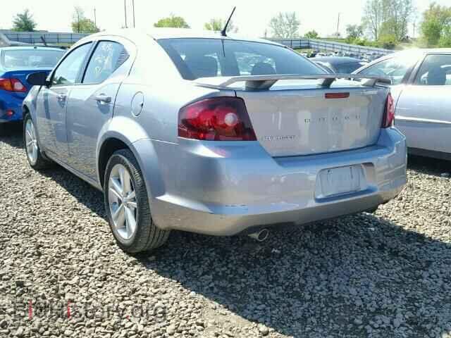 2013 DODGE AVENGER - VIN: 1C3CDZAG3DN749812 - Фото 3