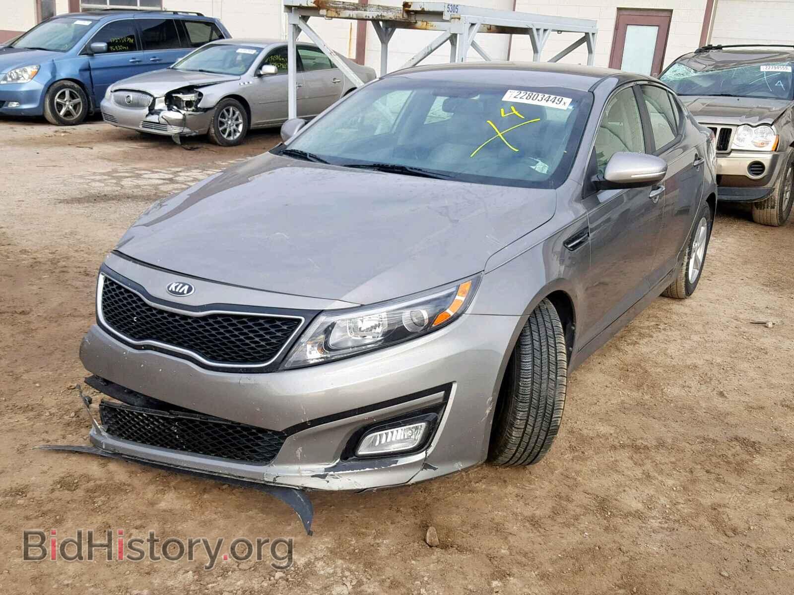 2014 KIA OPTIMA - VIN: 5XXGM4A72EG276272 - Фото 2