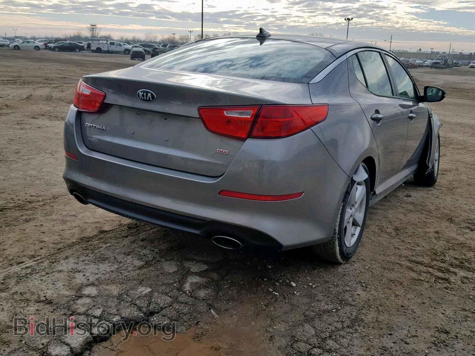 2014 KIA OPTIMA - VIN: 5XXGM4A72EG276272 - Фото 4