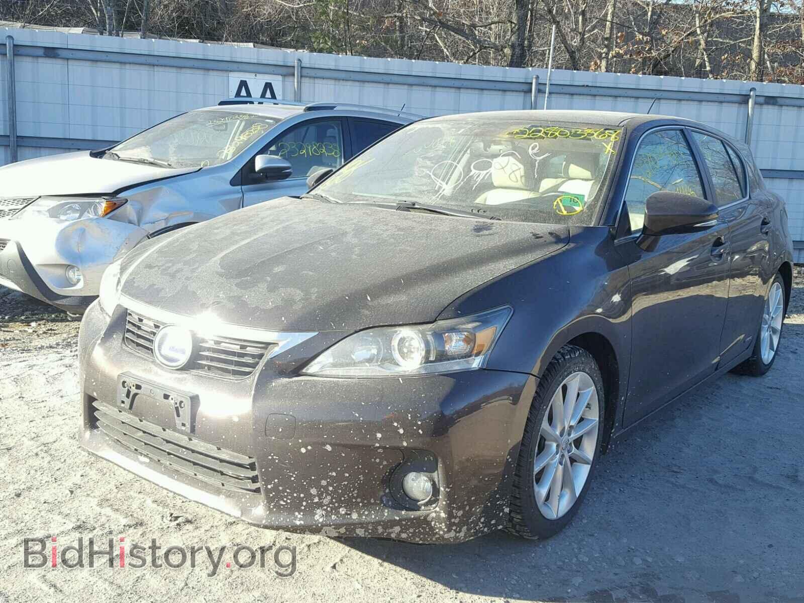 2012 LEXUS CT 200 - VIN: JTHKD5BHXC2060338 - Фото 2