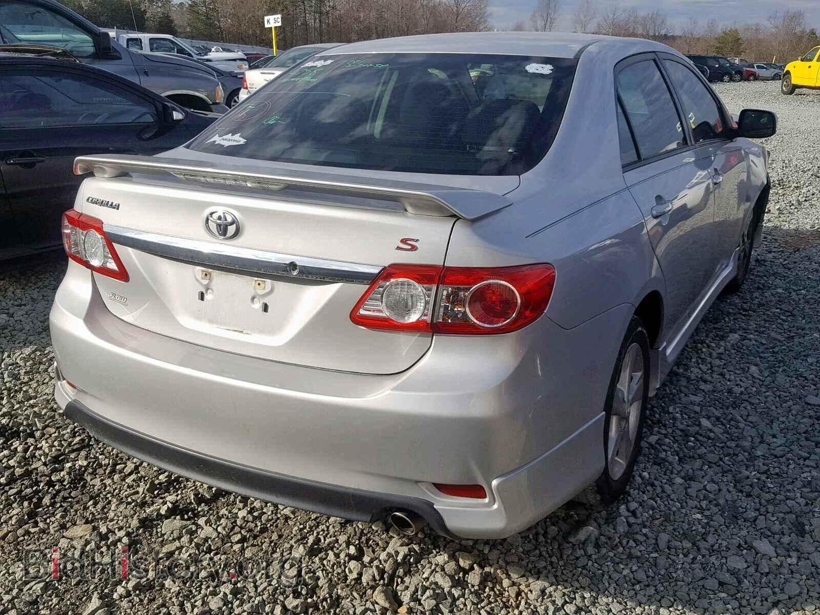 2013 TOYOTA COROLLA BA - VIN: 5YFBU4EE8DP185158 - Фото 4