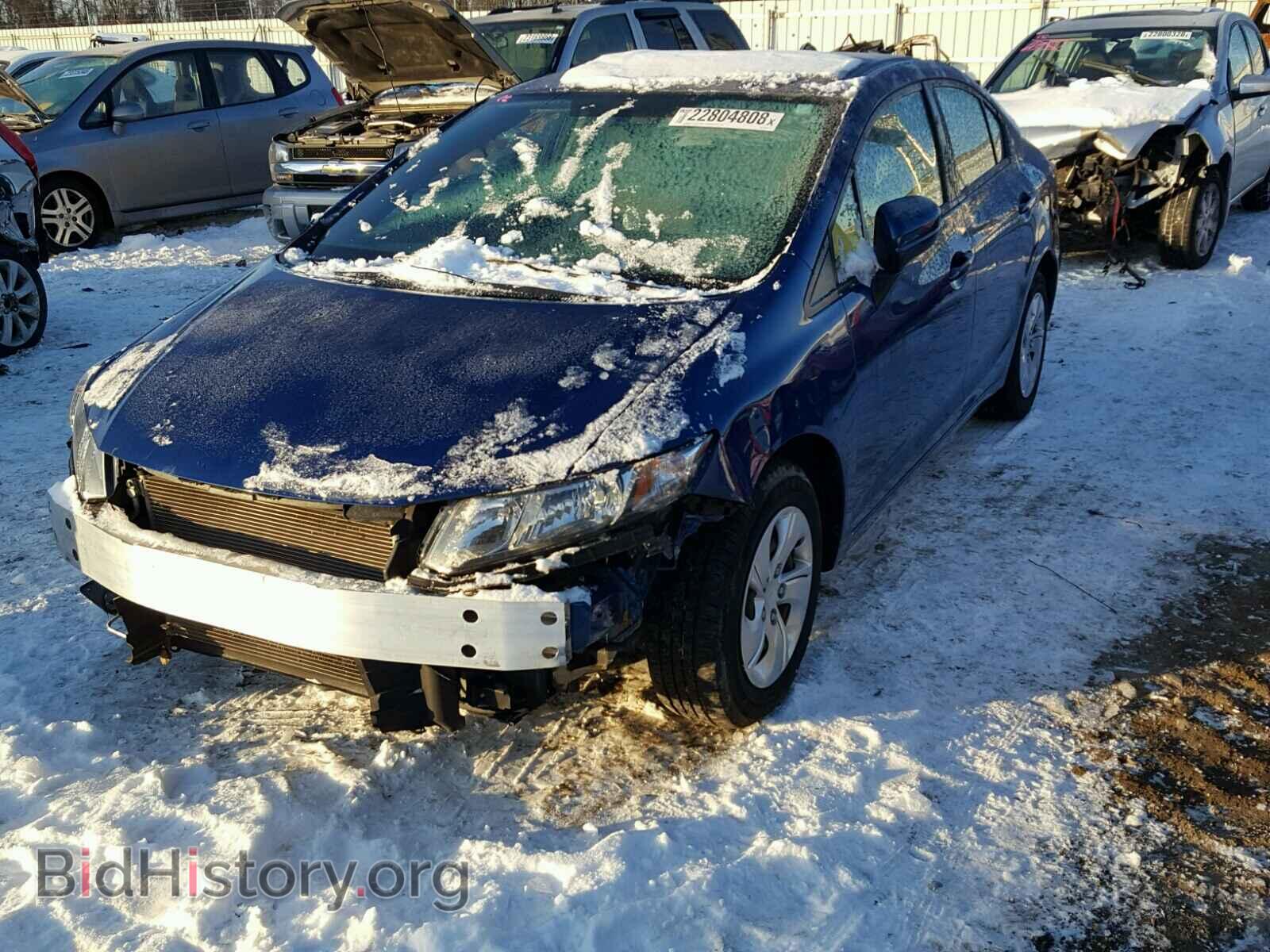 2014 HONDA CIVIC - VIN: 19XFB2F59EE054639 - Фото 2