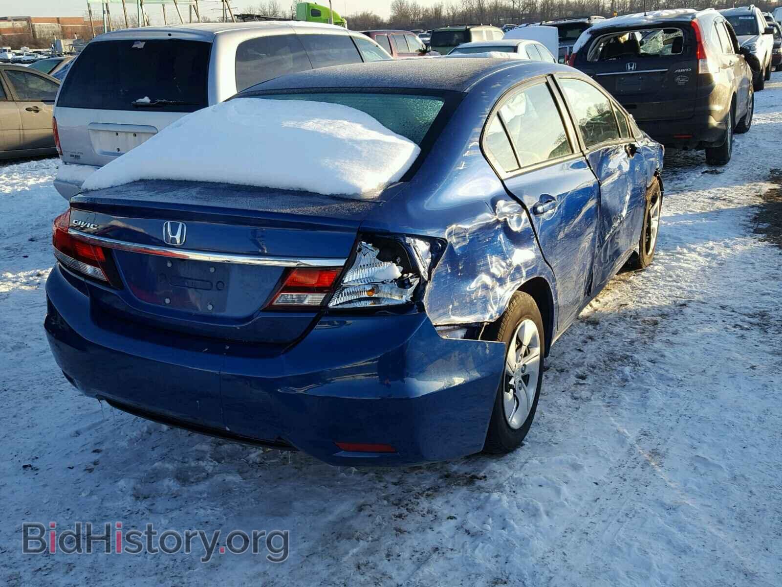2014 HONDA CIVIC - VIN: 19XFB2F59EE054639 - Фото 4